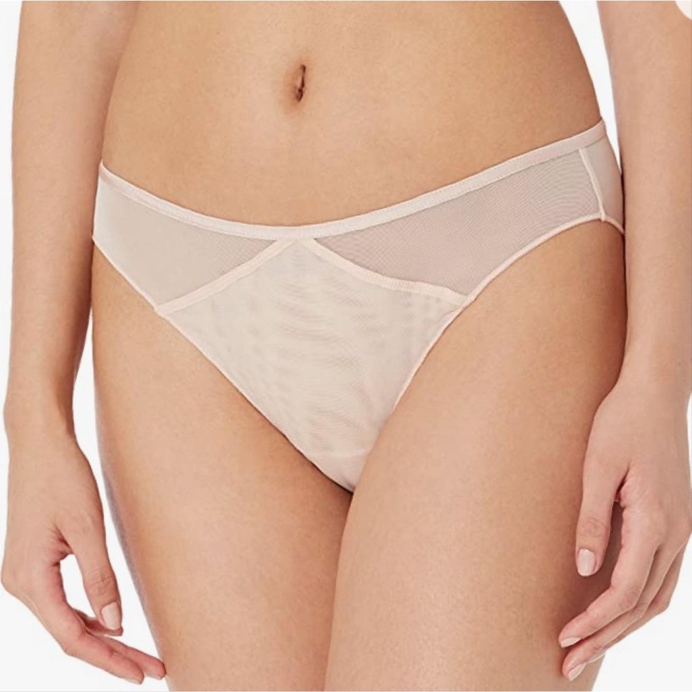 Aubade Paris Nudessence Brazilian Brief Panties Size XXL French 6 Nude D'ete